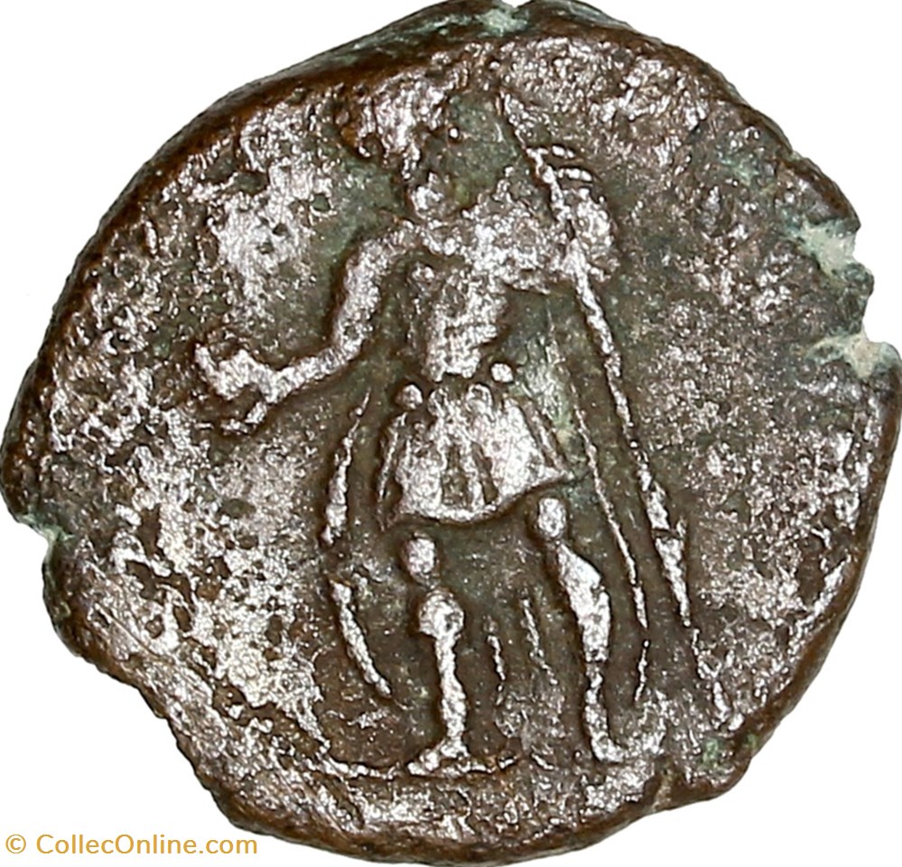 monnaies antiques romaines imperiales et republicaines maiorina reduite de constance ii spes reipublice 355 361 atelier ind