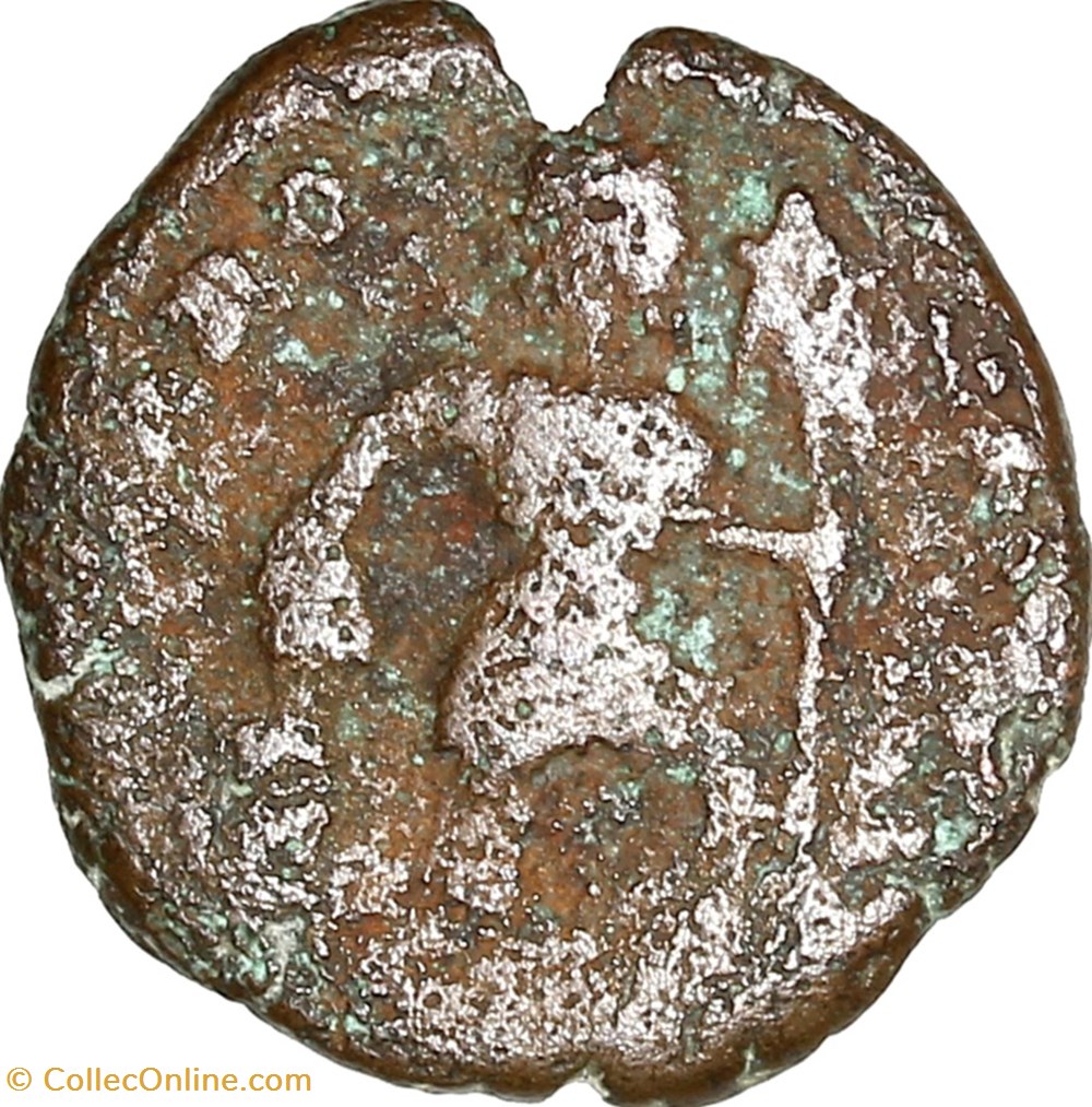 Nummus d'un Valentinien, Gloria Romanorum, 364-375, atelier ind. monnaies antiques romaines imperiales et republicaines nummus un valentinien gloria romanorum 364 375 atelier ind