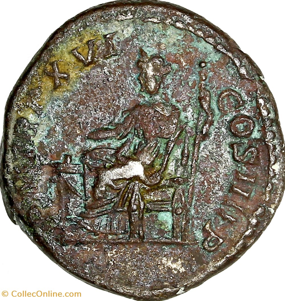 Denier de Septime Sévère, Salus, 208, Rome monnaies antiques romaines imperiales et republicaines denier de septime severe salus 208 rome