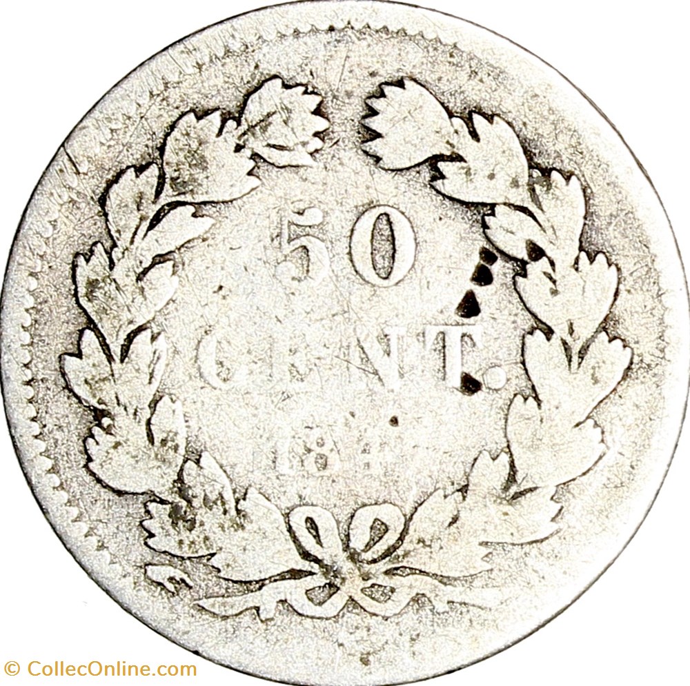 50 centimes, Louis-Philippe Ier, 1847, Paris monnaies monde france 50 centimes louis philippe ier 1847 paris