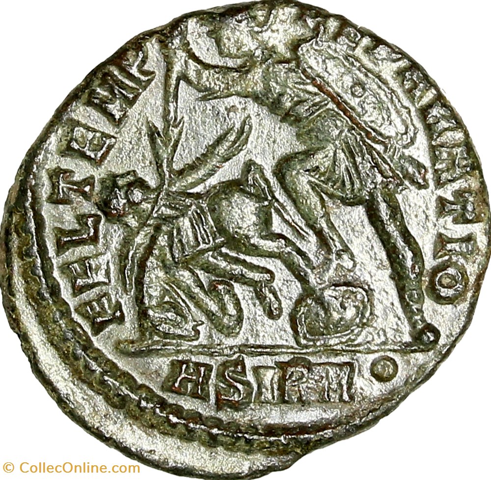 Maiorina réduite de Constance II, Fel Temp Reparatio, 351-355, Sirmium monnaies antiques romaines imperiales et republicaines maiorina reduite de constance ii fel temp reparatio 351 355 sirmium