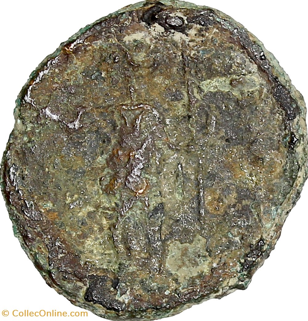 monnaies antiques romaines imperiales et republicaines antoninien imitation un empereur gaulois pax c 260 274 atelier irregulier