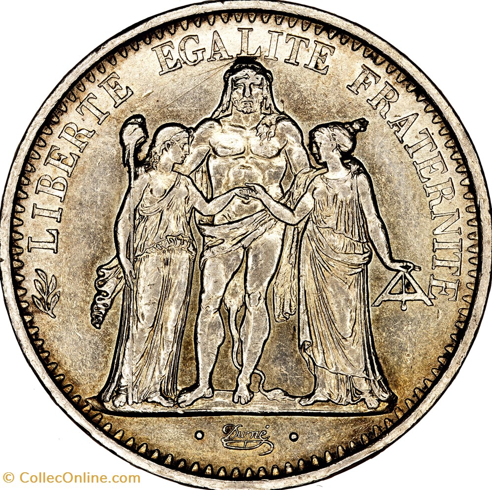 monnaies monde france 10 francs hercule ve republique 1968