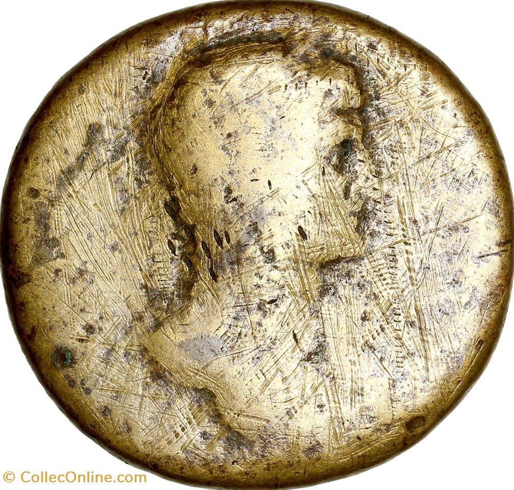Sesterce d'Hadrien, 117-119, Rome monnaies antiques romaines imperiales et republicaines sesterce hadrien 117 119 rome