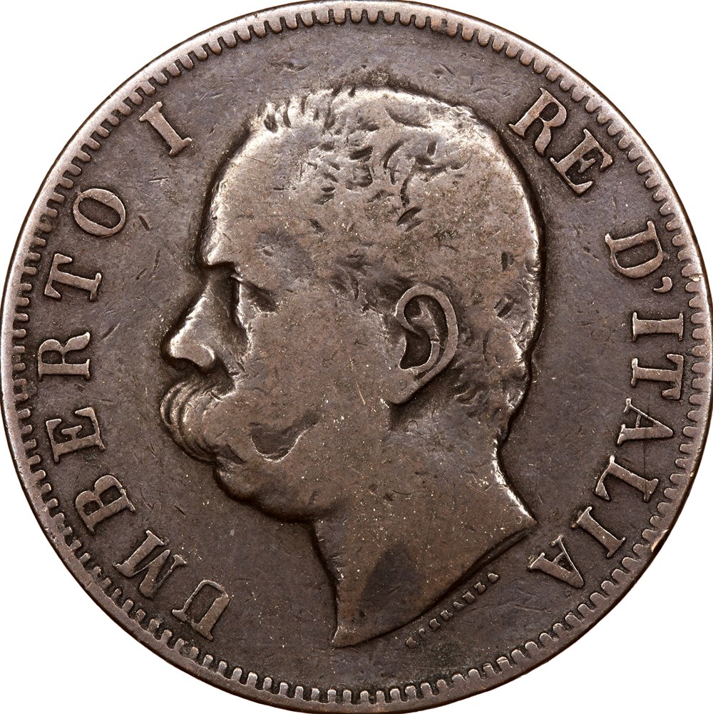 10 centesimi, Humbert Ier d'Italie, 1893, Birmingham monnaies monde 10 centesimi humbert ier italie 1893 birmingham