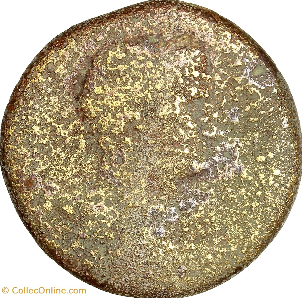monnaies antiques romaines imperiales et republicaines sesterce hadrien 117 138 rome