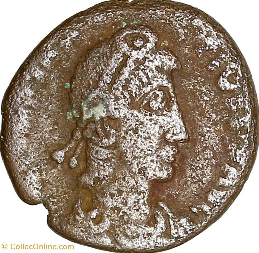 monnaies antiques romaines imperiales et republicaines maiorina reduite de constance ii spes reipublice 355 361 cyzique
