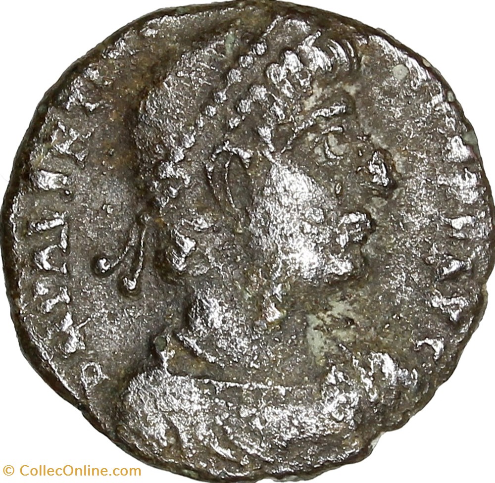 monnaies antiques romaines imperiales et republicaines nummus de valentinien ier gloria romanorum 364 375 cyzique
