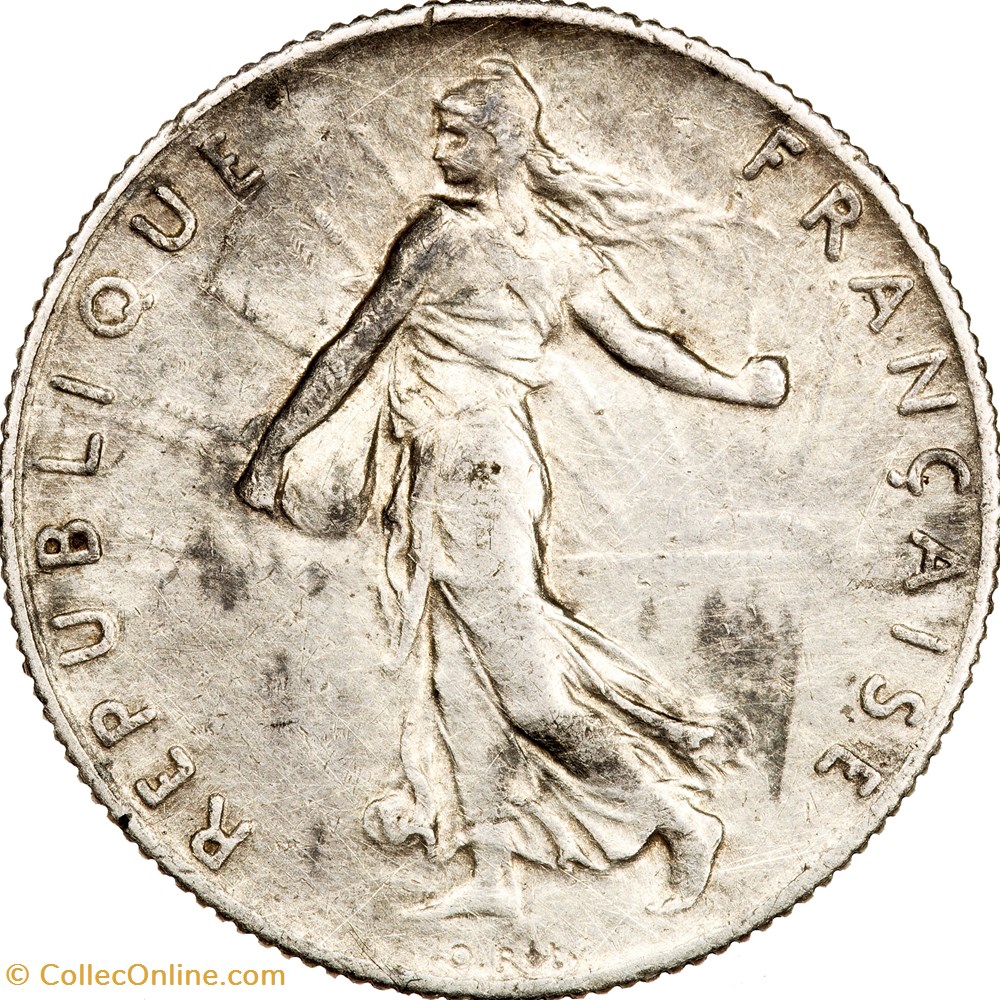 monnaies monde france 50 centimes semeuse iiie republique 1918