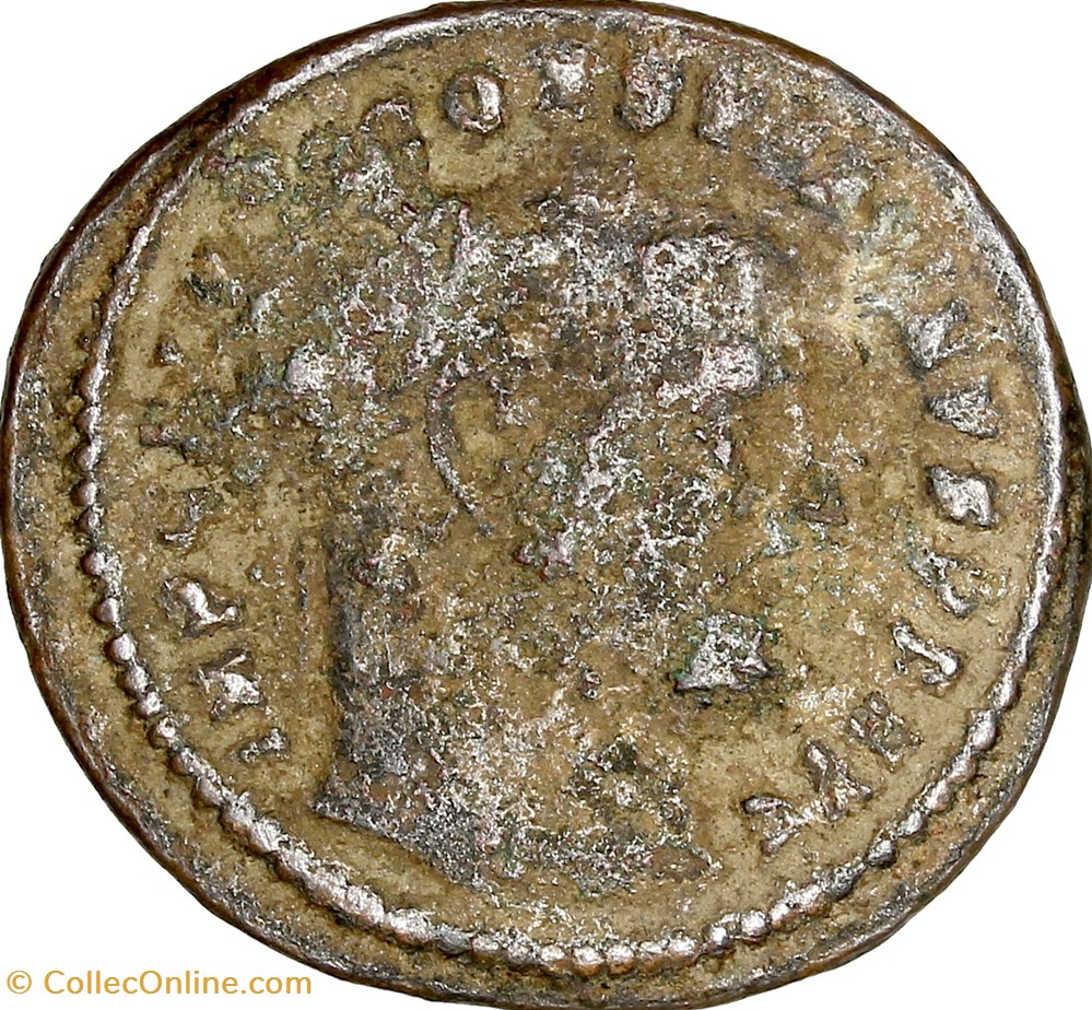 Follis de Constantin Ier, Jupiter, début 313, Héraclée monnaies antiques romaines imperiales et republicaines follis de constantin ier jupiter debut 313 heraclee