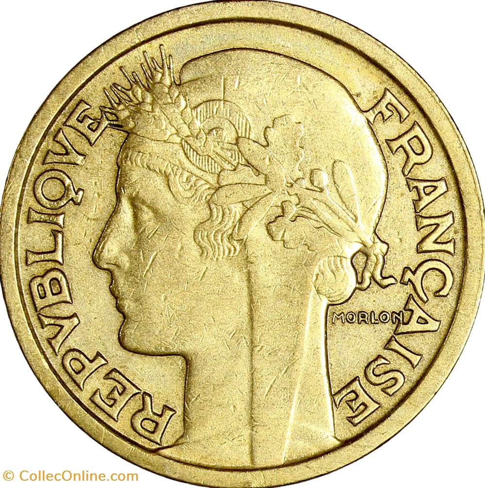 2 francs Morlon, IIIe République, 1938 monnaies monde france 2 francs morlon iiie republique 1938