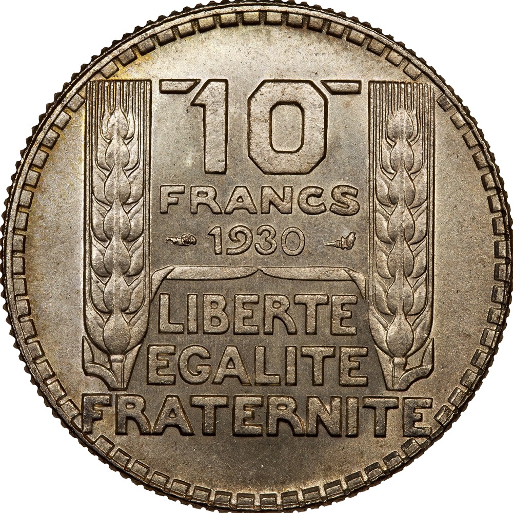 monnaies monde france 10 francs turin iiie republique 1930