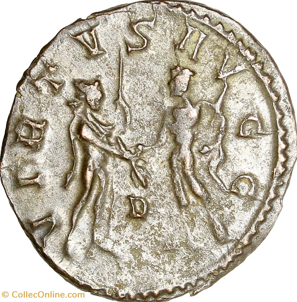 Aurelianus de Maximien Hercule, Jupiter et Hercule, printemps - été 286, Lyon monnaies antiques romaines imperiales republicaines aurelianus de maximien hercule jupiter et hercule printemps ete 286 lyon