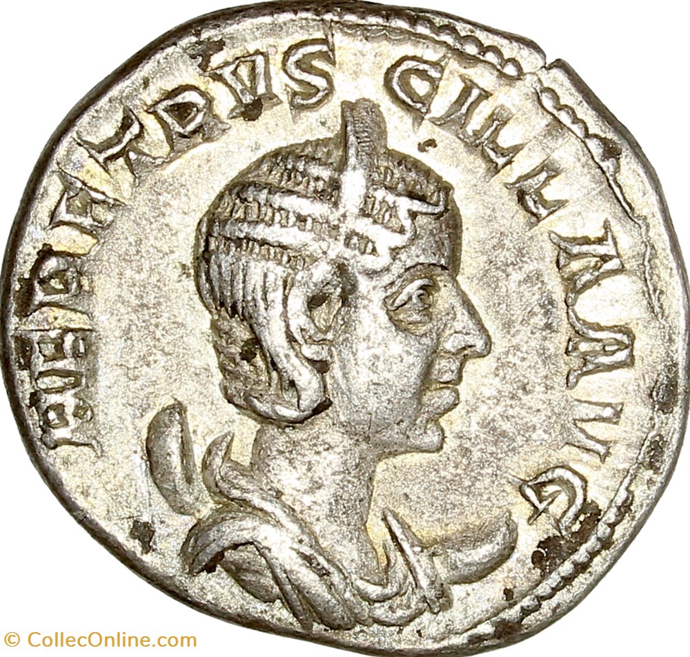 monnaies antiques romaines imperiales republicaines antoninien herennia etruscilla pudicita 249 251 rome