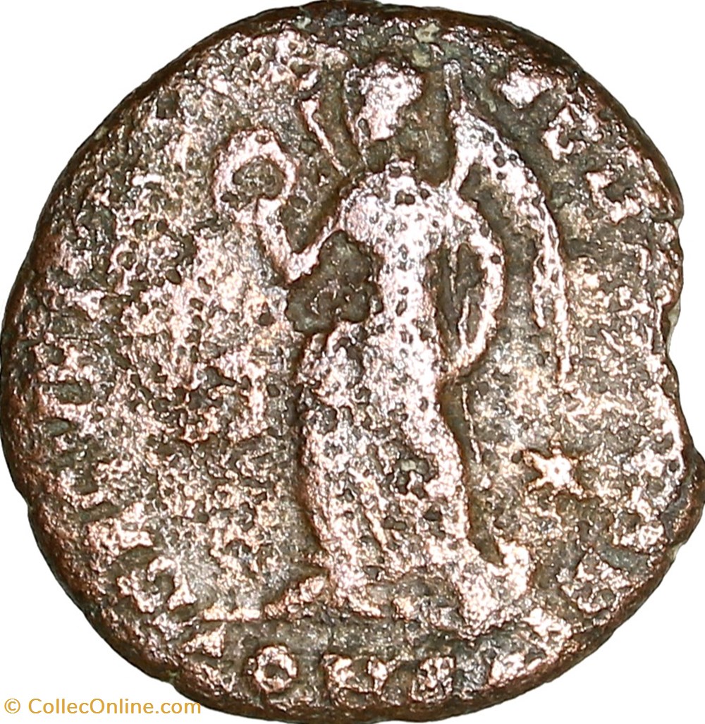 monnaies antiques romaines imperiales et republicaines nummus de valens securitas reipublicae 367 375 constantinople