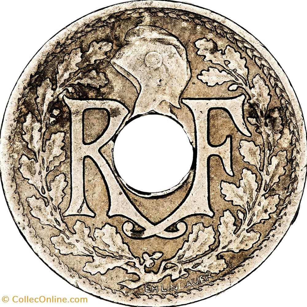 5 centimes Lindauer, petit module, IIIe République, 1922, Poissy monnaies monde france 5 centimes lindauer petit module iiie republique 1922 poissy