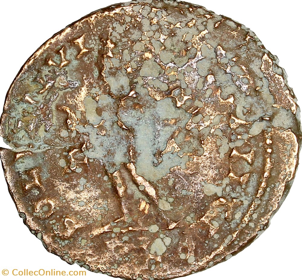 Follis de Constantin Ier, Sol, printemps 310 - 311, Lyon monnaies antiques romaines imperiales et republicaines follis de constantin ier sol printemps 310 311 lyon