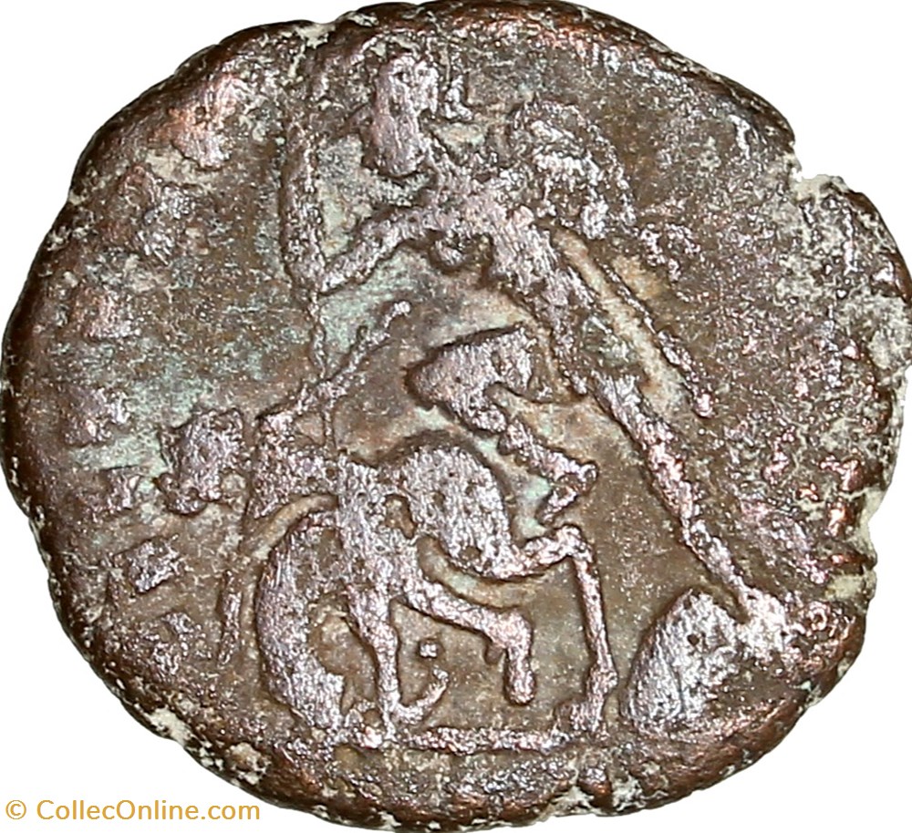 Maiorina réduite de Constance II, Fel Temp Reparatio, 355-361, atelier indéterminé monnaies antiques romaines imperiales republicaines maiorina reduite de constance ii fel temp reparatio 355 361 atelier indetermine