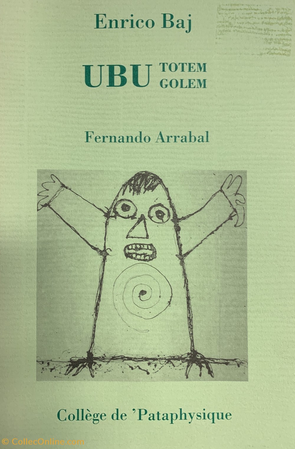 BAJ, UBU TOTEM GOLEM libri riviste fumetti baj ubu totem golem