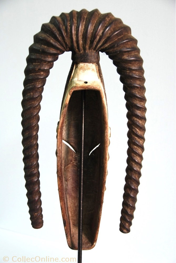 Kwélé 001 5 art antiquite africain masque kwele 001