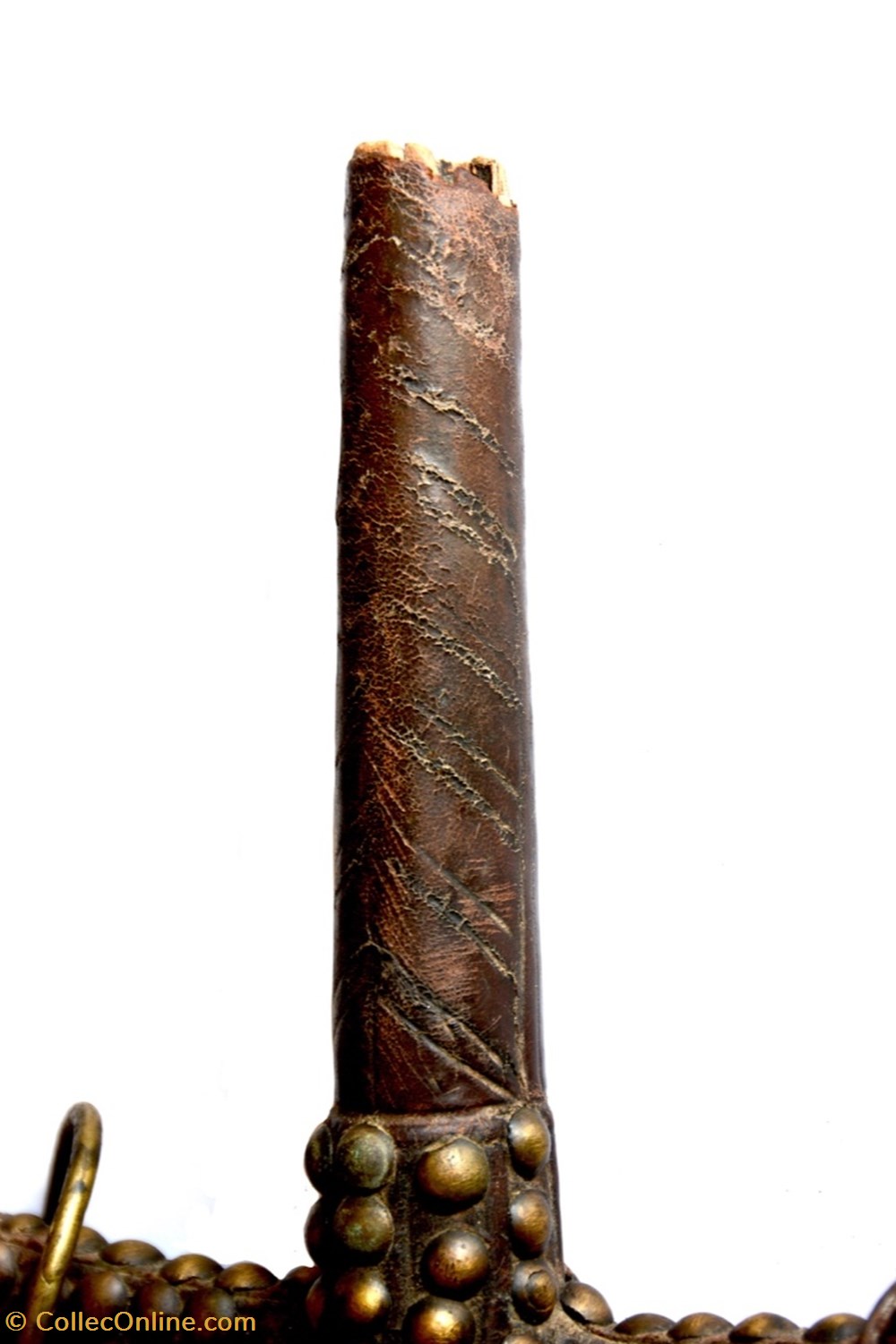 art antiquites africain poire a poudre maroc 001