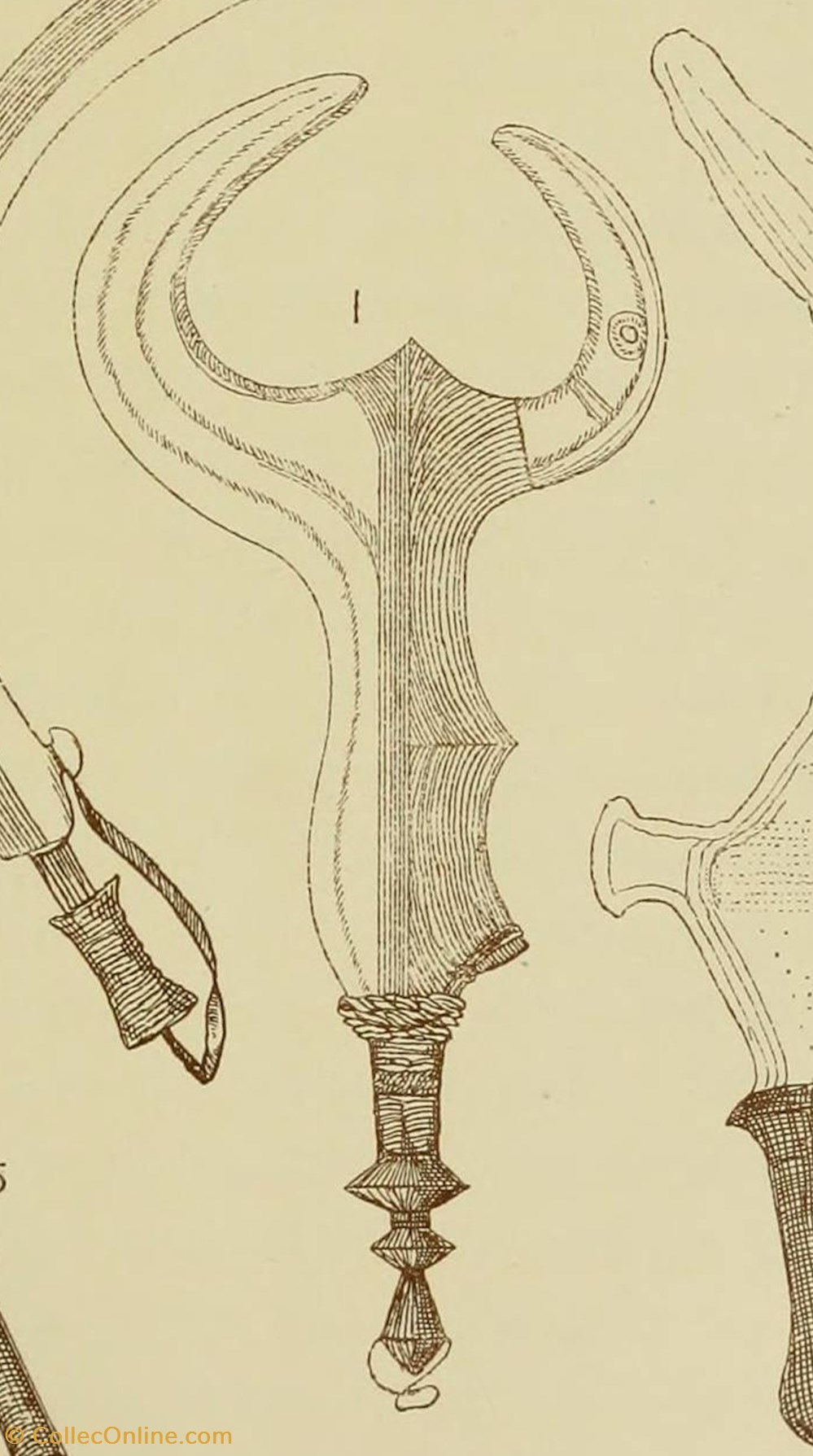 art antiquites africain armes ngombe doko 001
