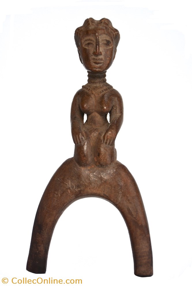 art antiquites africain armes l p baoule 004