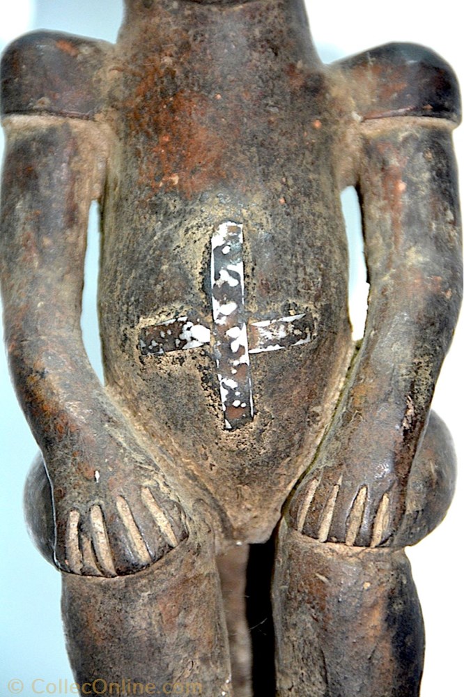 art antiquite africain terre cuite fang 001