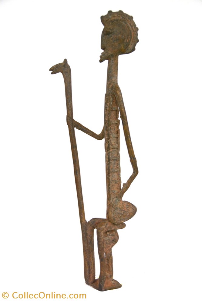 art antiquite africain bronze dogon soninke