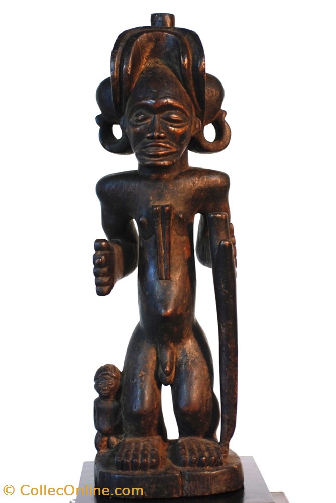 art antiquite africain statuette tchokwe 002