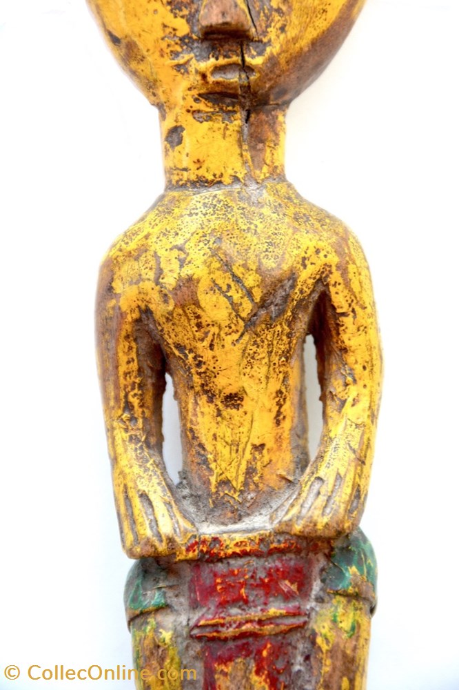 art antiquites africain armes l p baoule 002