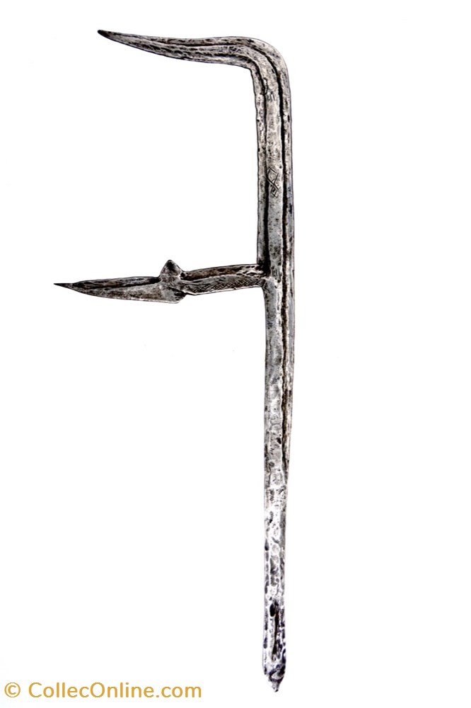 art antiquites africain armes laka ngambaye 004