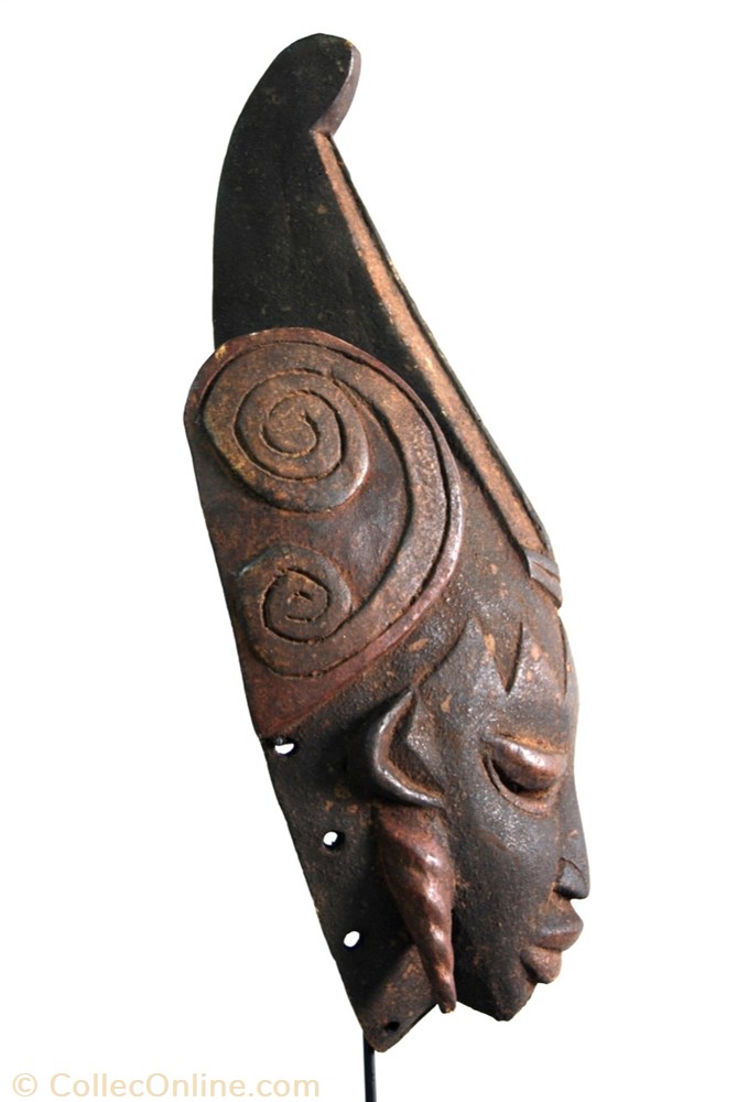 Yorouba 001 2 art antiquite africain masque yorouba 001