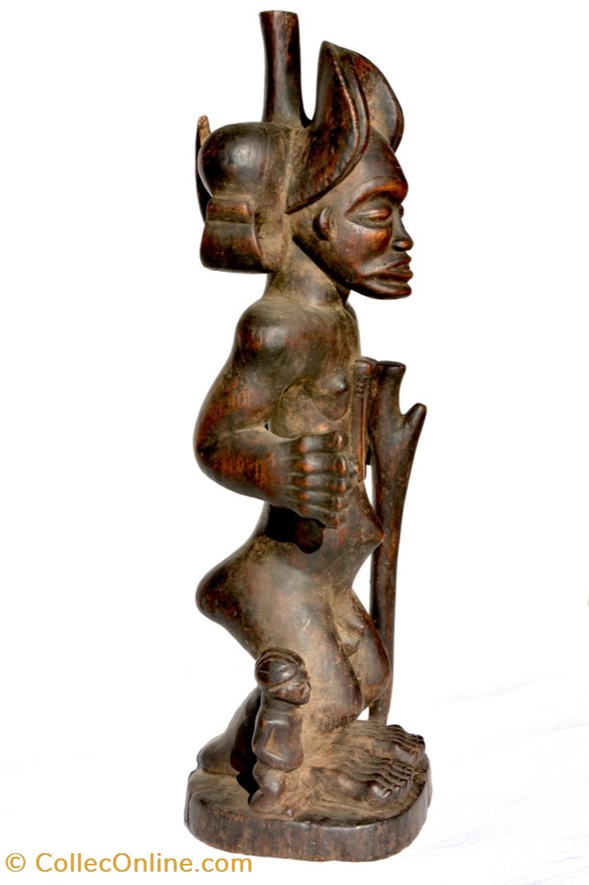 art antiquite africain statuette tchokwe 002
