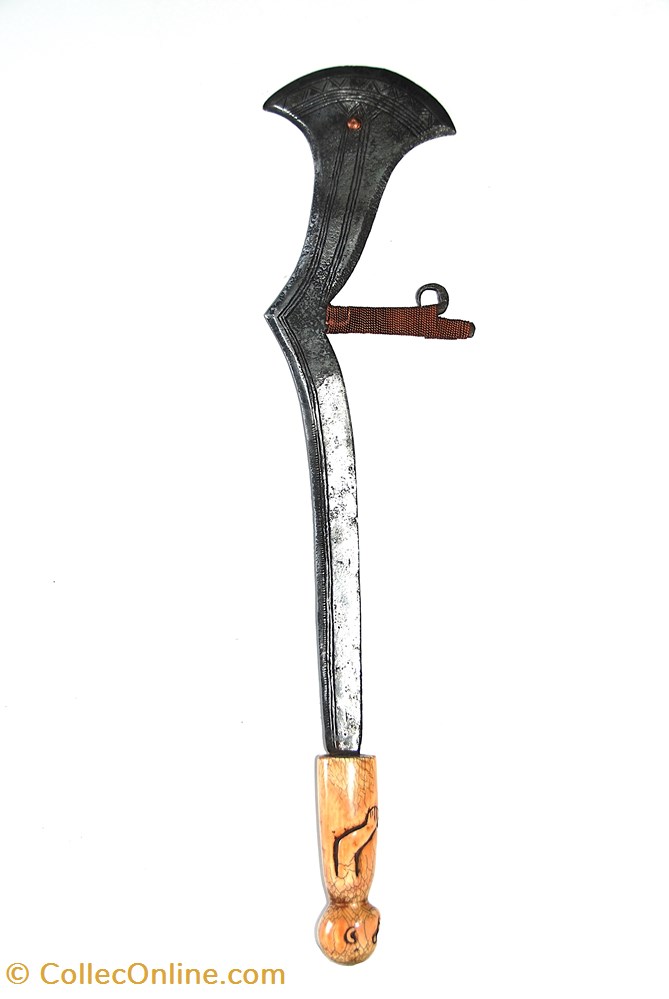 art antiquite africain arme gbaya 001