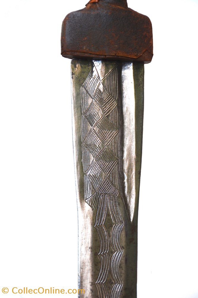 Tchokwé-Lunda 001 2 art antiquite africain arme tchokwe lunda 001