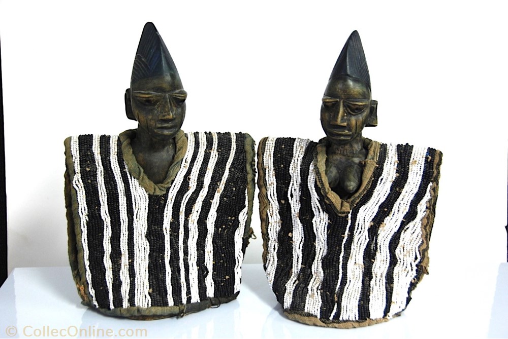 Yorouba Ibéji 002 art antiquite africain statuette yorouba ibeji 002