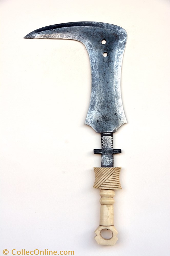 art antiquites africain armes budu ivoire 004