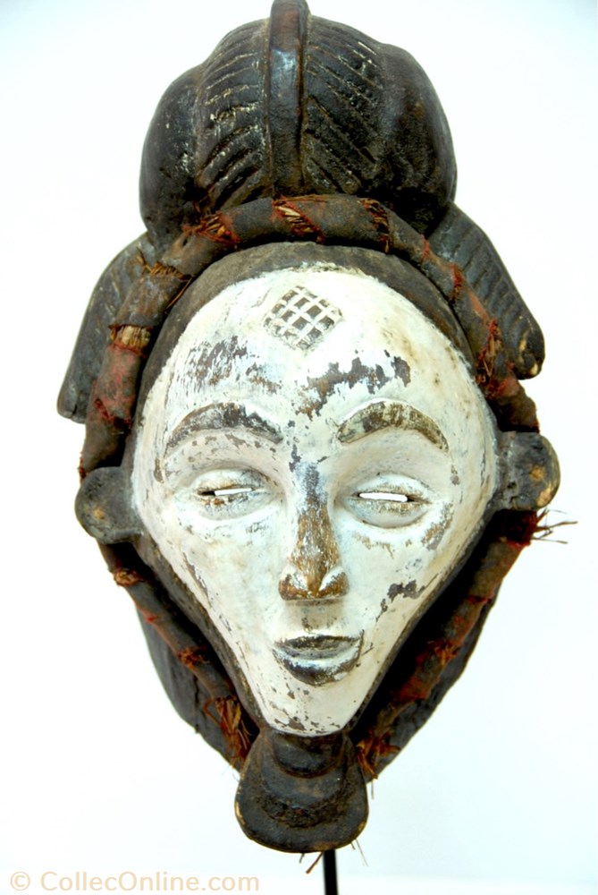 Punu 005 art antiquites africain masques punu 005