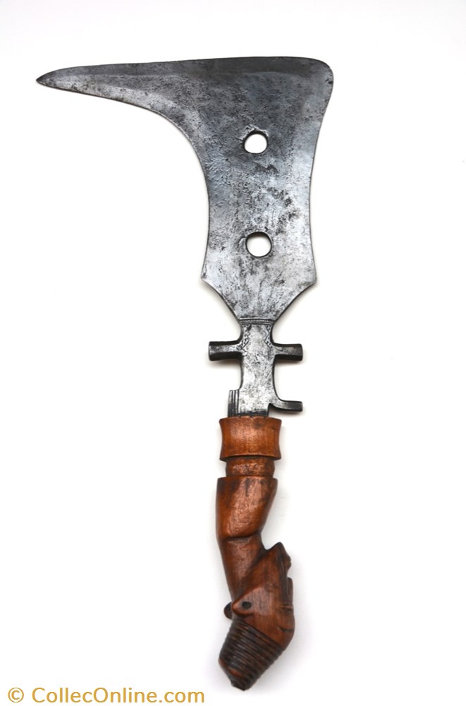 art antiquite africain arme mangbetu 001