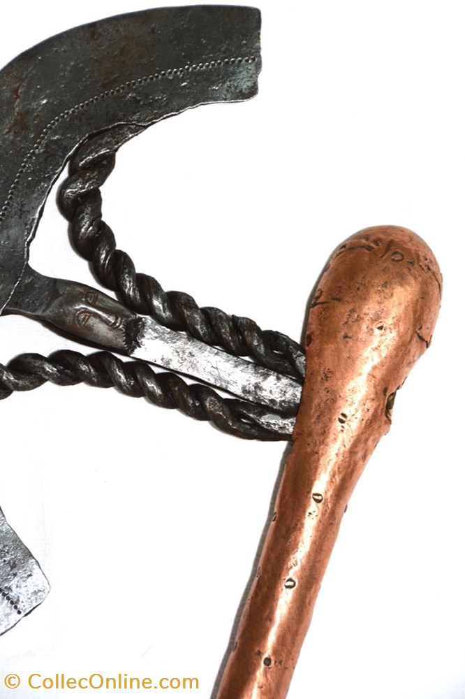 art antiquites africain armes songye nsapo 011