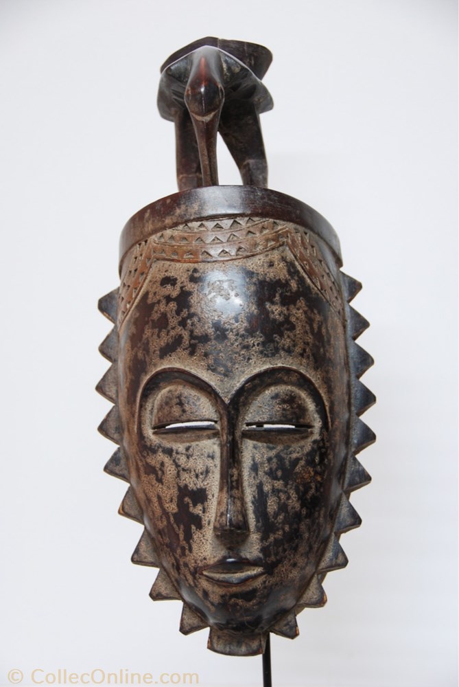 Yahouré 002 art antiquite africain masque yahoure 002