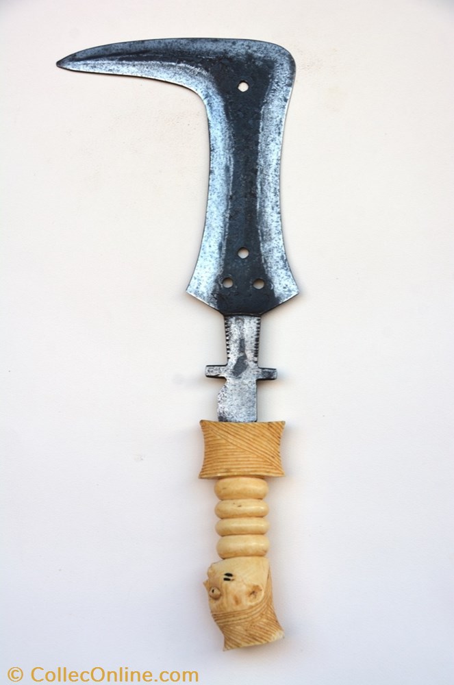art antiquites africain armes budu ivoire 006