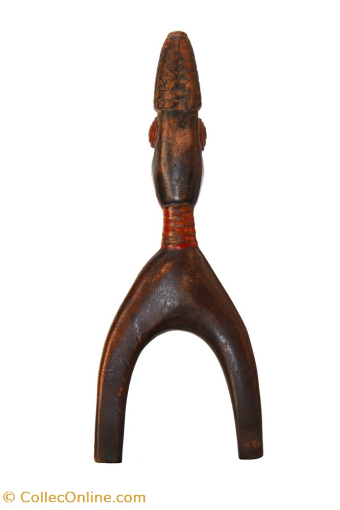 art antiquites africain armes l p abron baoule 002