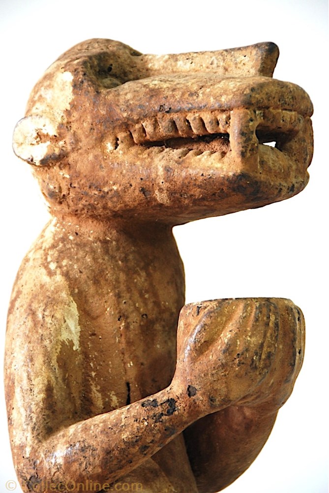 art antiquite africain statuette baoule 001