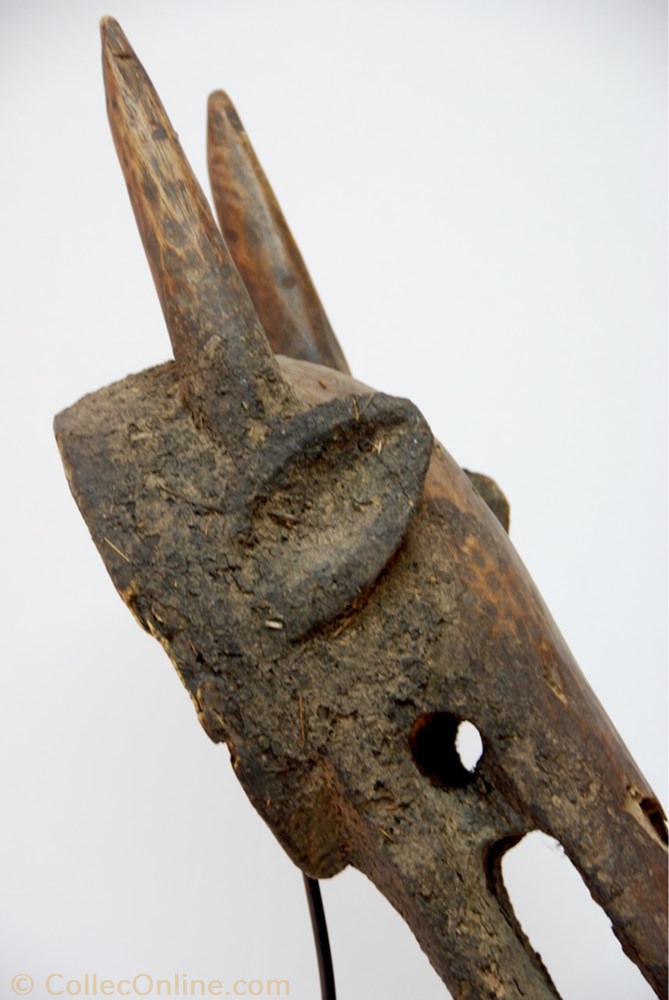 Bamana 001 3 art antiquite africain masque bamana 001
