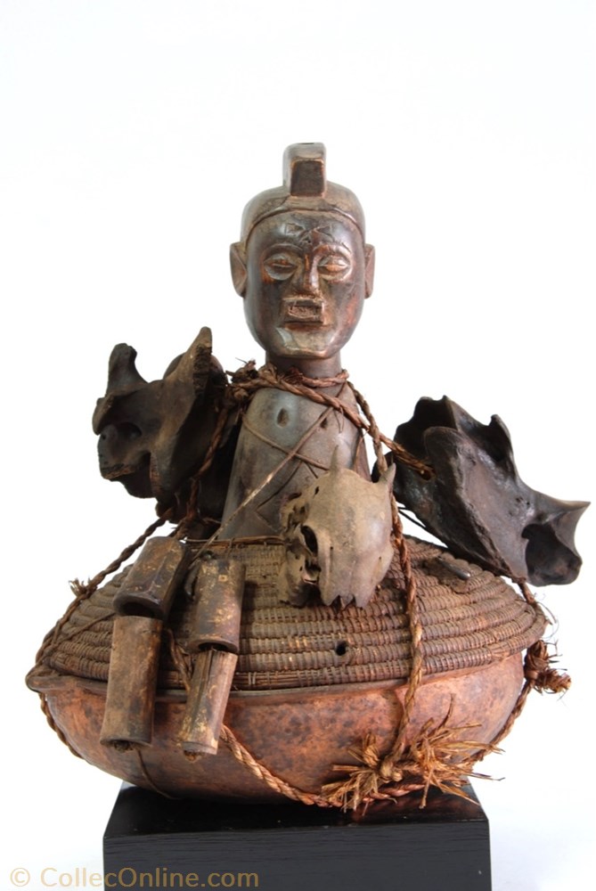 art antiquite africain fetiche rel fe tchokwe 001