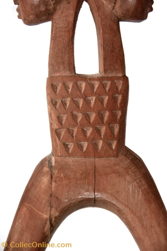 art antiquites africain armes l p baoule 006