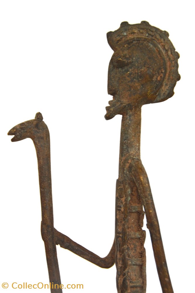 art antiquite africain bronze dogon soninke
