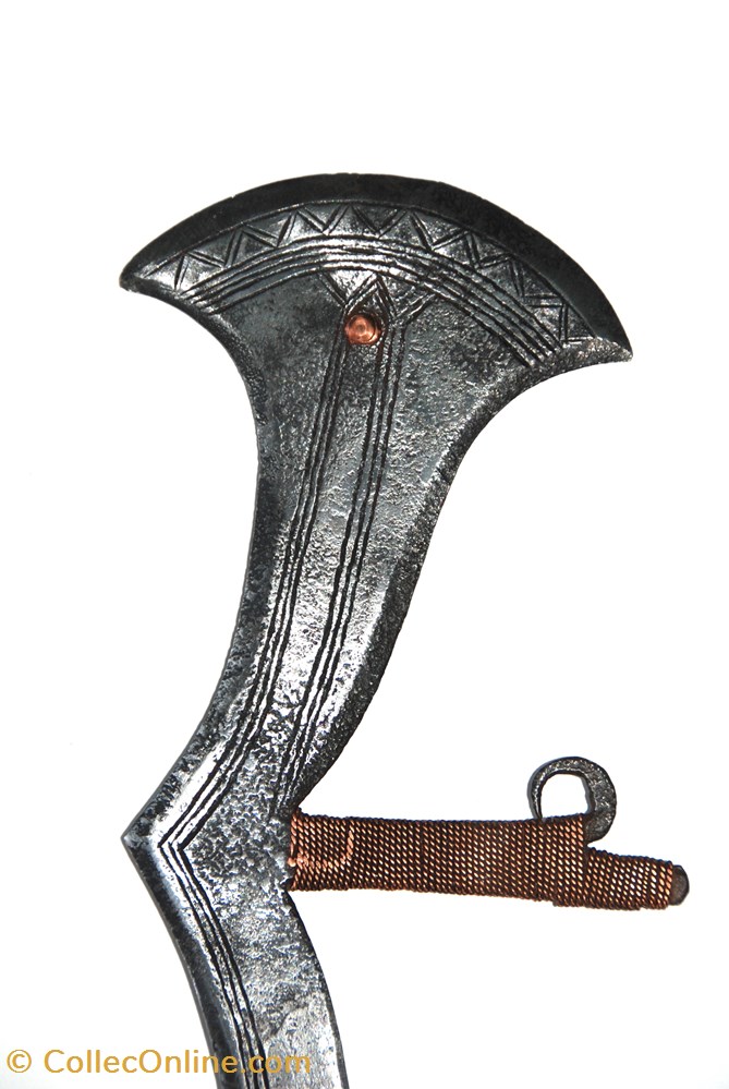art antiquite africain arme gbaya 001